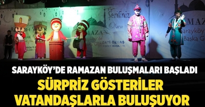Sarayköy’de Ramazan Buluşmaları Başladı