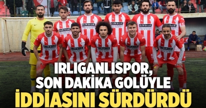 Irlıganlıspor, Son Dakika Golüyle İddiasını Sürdürdü
