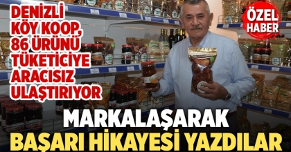 Denizli Köy Koop, 86 Ürünü Tüketiciye Aracısız Ulaştırıyor