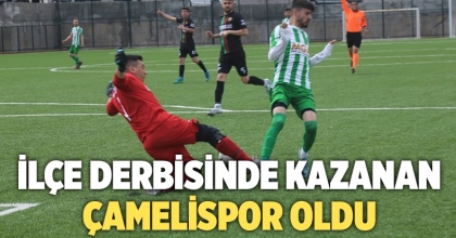 İlçe Derbisinde Kazanan Çamelispor Oldu 