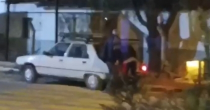 Bu da oldu, kaldırım taşlarını çaldılar