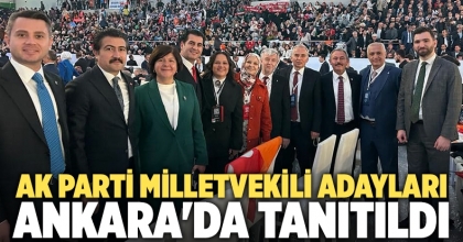 AK Parti Denizli milletvekili adayları Ankara'da tanıtıldı