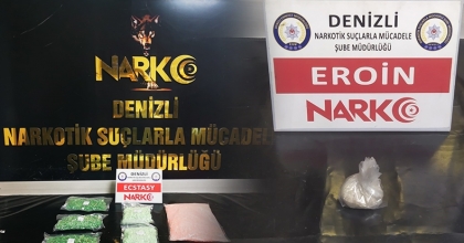 Denizli'de 9 Zehir Taciri Tutuklandı  