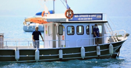 Denizlerde 7 atık alım teknesi hizmet verecek