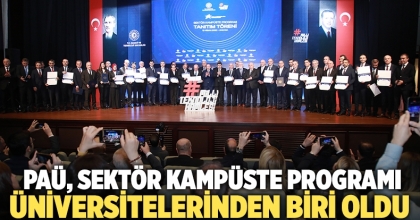 PAÜ, Sektör Kampüste Üniversitelerinden Biri Oldu