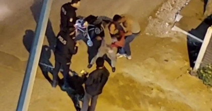 Dayak yediği kocasını polise vermemek için direndi  