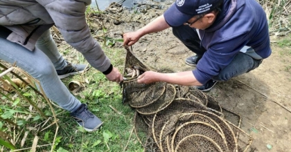 Menderes’te sahipsiz gergi ağı operasyonu  