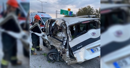 Aydın’da trafik kazası: 2 yaralı  