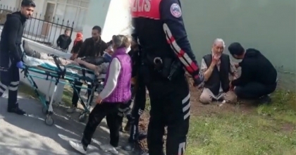 Bahçeye Sebze Dikme Kavgasında Yaşlı Çifte Dayak  