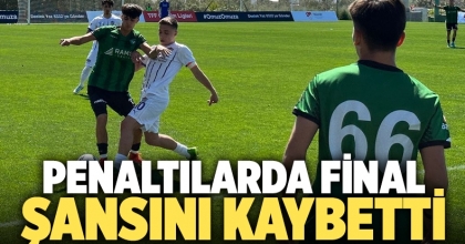Altaş Denizlispor, penaltılarda final şansını kaybetti