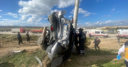 Afyonkarahisar'da kaza: 1 ölü, 3 yaralı