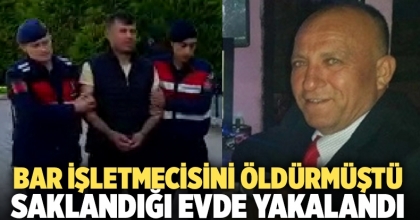 Bar İşletmecisi Mustafa Öztürk’ü Öldüren Firari Yakalandı