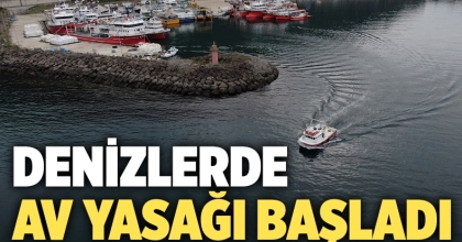Denizlerde av yasağı başladı