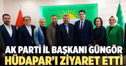 Yücel Güngör HÜDAPAR Denizli İl Teşkilatını Ziyaret Etti