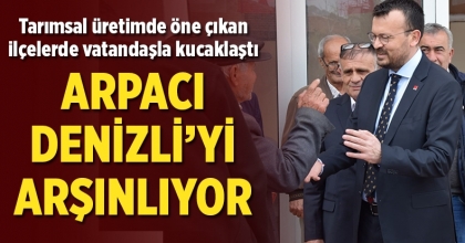 Tarımsal Üretimde Öne Çıkan İlçelerde Vatandaşla Kucaklaştı