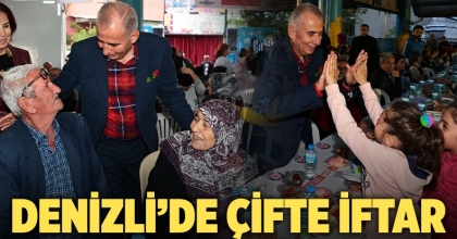Denizli’de çifte iftar