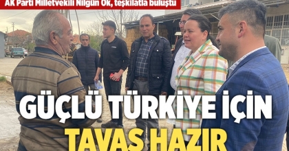 AK Parti Milletvekili Nilgün Ök, teşkilatla buluştu