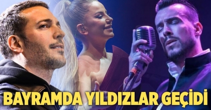 Bayramda Yıldızlar Geçidi