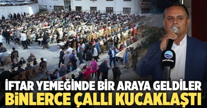 Binlerce Çallı Kucaklaştı