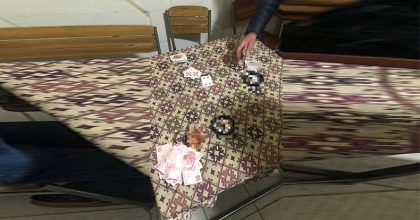 Kumar Oynarken Jandarma Denetimine Takıldılar  