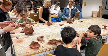 Depremzede çocuklar kampüste buluştu