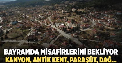 Çameli bayramda misafirlerini bekliyor   