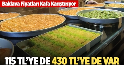 Baklava Fiyatları Kafa Karıştırıyor