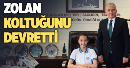 Osman Zolan, koltuğunu devretti