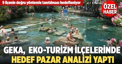 GEKA,  Eko-Turizm ilçelerinde hedef pazar analizi yaptı