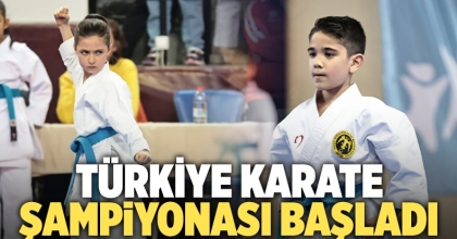 Türkiye Karate Şampiyonası başladı