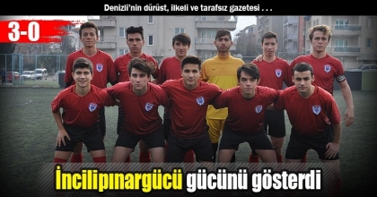 İncilipınargücü gücünü gösterdi 3-0