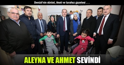 ALEYNA VE AHMET SEVİNDİ