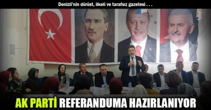 AK PARTİ REFERANDUMA HAZIRLANIYOR