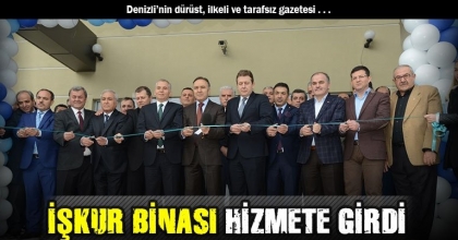 İŞKUR BİNASI HİZMETE GİRDİ