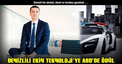 DENİZLİLİ EKİN TEKNOLOJİ’YE ABD’DE ÖDÜL