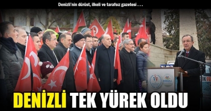  DENİZLİ TEK YÜREK OLDU