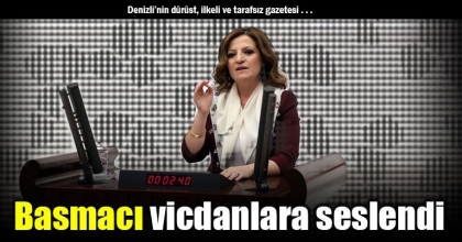 Basmacı vicdanlara seslendi