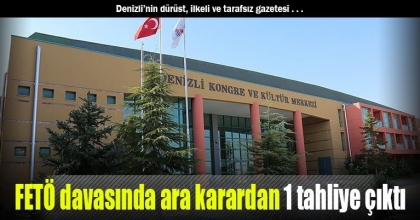 FETÖ davasında ara karardan 1 tahliye çıktı