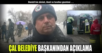 BELEDİYE BAŞKANINDAN AÇIKLAMA
