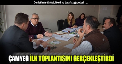ÇAMYEG İLK TOPLANTISINI GERÇEKLEŞTİRDİ