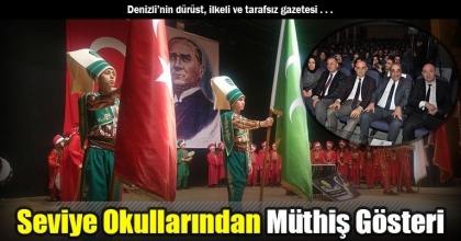 Seviye Okullarından Müthiş Gösteri 