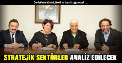 STRATEJİK SEKTÖRLER ANALİZ EDİLECEK