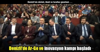 Denizli'de Ar-Ge ve inovasyon kampı başladı