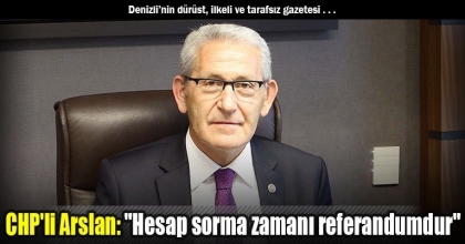 CHP'li Arslan: 