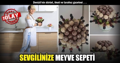 SEVGİLİNİZE MEYVE SEPETİ
