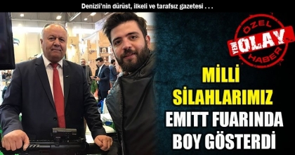 MİLLİ SİLAHLARIMIZ EMITT FUARINDA BOY GÖSTERDİ