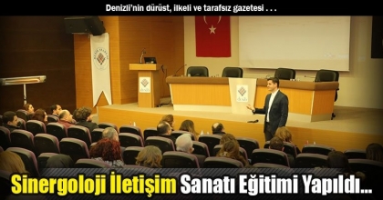 Sinergoloji İletişim Sanatı Eğitimi Yapıldı…