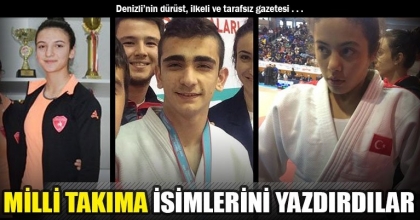 MİLLİ TAKIMA İSİMLERİNİ YAZDIRDILAR