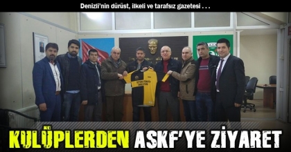 KULÜPLERDEN ASKF’YE ZİYARET