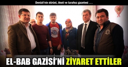 EL-BAB GAZİSİ’Nİ ZİYARET ETTİLER